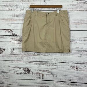 CQR Khaki Nylon Outdoor Hiking Skort